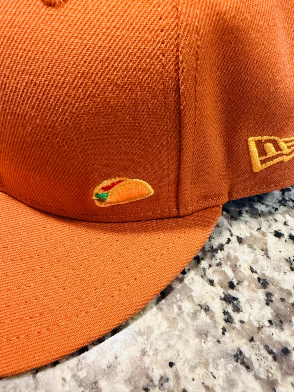 New Era Taco Embroidered 59Fifty Fitted Hat 7 5/8